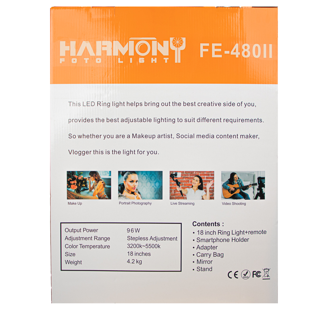 Harmony Ring Light FE480 II 96W